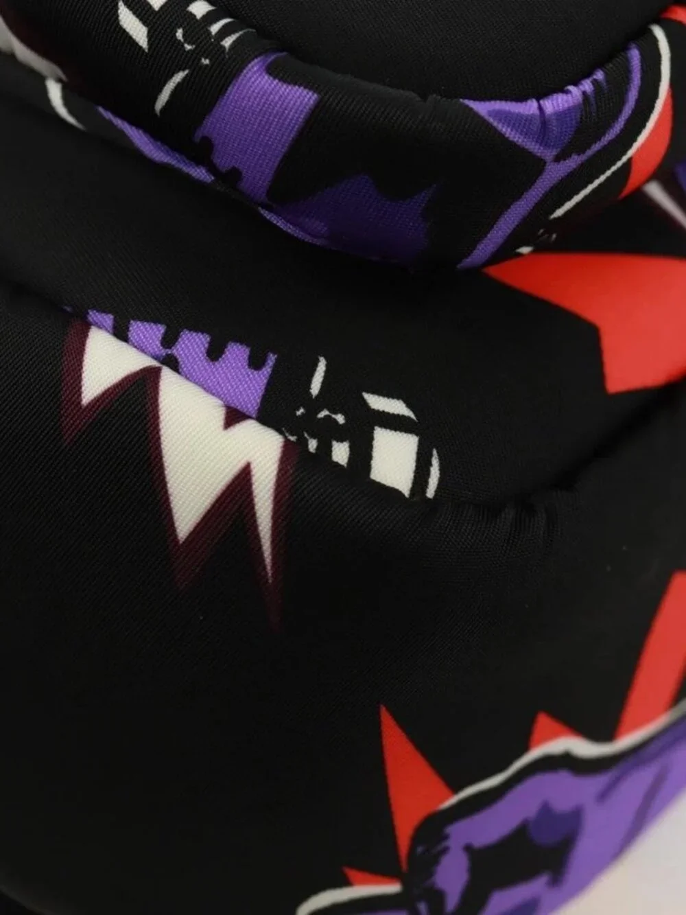 PRADA Universal Studio Collaboration Frankenstein Bag Nylon Purple